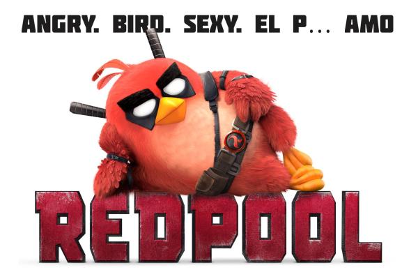 Редпул, Angry Birds, Дэдпул, HD
