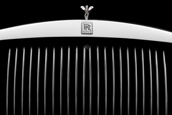 Rolls Royce Phantom, 2017, Логотип, Эмблема, HD, 2K, 4K