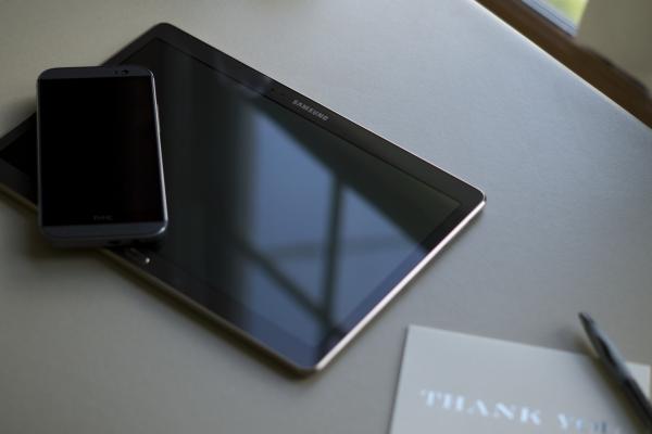 Samsung Galaxy Tab S, Лучшие Планшеты 2015, Смартфон, Обзор, Серебряный Фон, HD, 2K, 4K