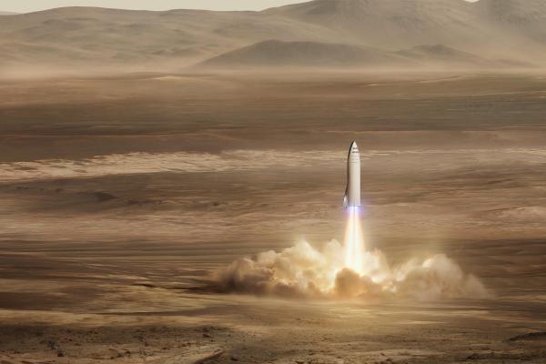 Spacex, Миссия На Марс, Большая Чертова Ракета, HD, 2K, 4K