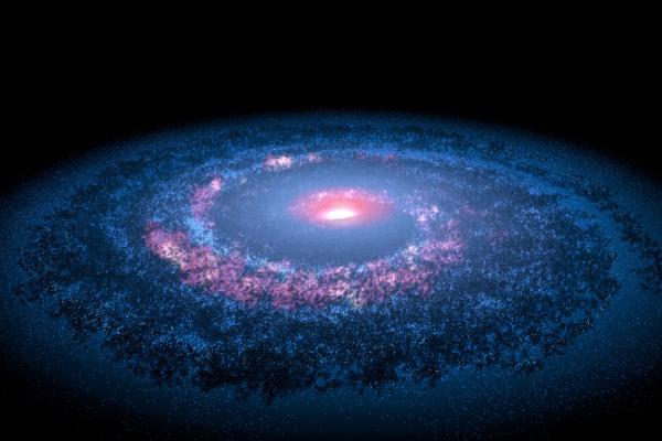 Спиральная Галактика, Млечный Путь, Солнечная Система, Nasa, Космический Телескоп Spitzer, HD, 2K, 4K
