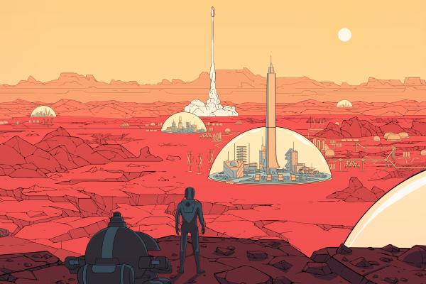 Выживший Марс, Плакат, HD, 2K, 4K, 5K, 8K