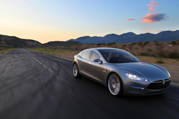 Tesla Model S, Электромобили, Tesla Motors, Скорость, Дорога, Обзор, Перед, Тест-Драйв, HD, 2K, 4K, 5K