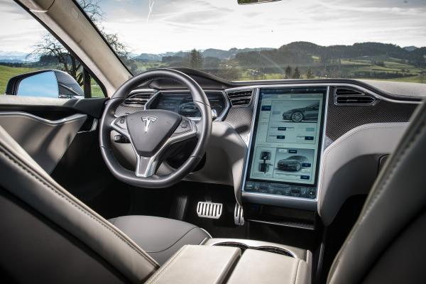Tesla Model S, Электромобили, Tesla Motors, Скорость, Дорога, Обзор, Интерьер, Тест-Драйв, HD, 2K, 4K, 5K