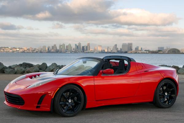 Tesla Roadster Sport, Самые Быстрые Электромобили, Спортивные Автомобили, Электромобили, Красный, HD, 2K, 4K