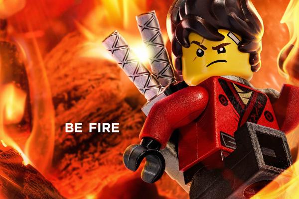 Lego Ninjago Movie, Be Fire, HD, 2K, 4K