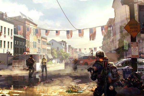 Tom Clancys The Division 2, E3 2018, Произведение Искусства, HD, 2K, 4K, 5K, 8K