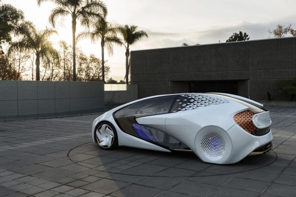 Toyota Concept-I, Электромобиль, Ces 2017, HD, 2K