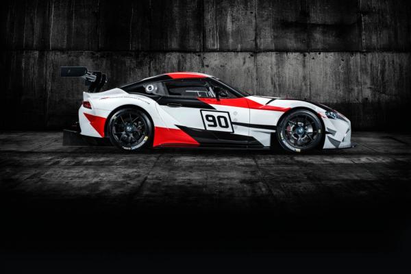 Toyota Gr Supra Racing Concept, Женевский Автосалон 2018, HD, 2K, 4K