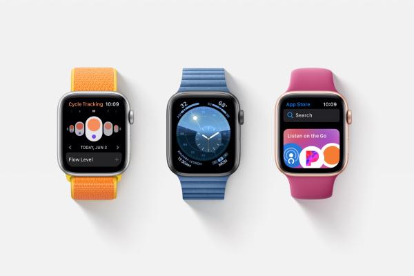 Watchos 6, Интерфейс, Графический Интерфейс, Apple Watch Series 4, Wwdc 2019, HD, 2K