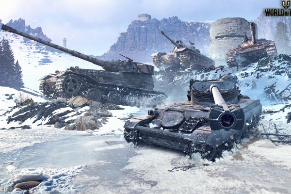 Мир Танков 1.0, Ледник, HD, 2K