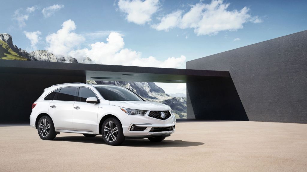 Acura Mdx, Nyias 2016, Гибрид, Кроссовер, Белый, HD, 2K, 4K