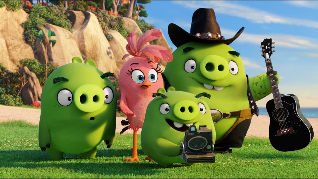 Angry Birds, Зеленые Свиньи, Семья, Анимация 2016, HD, 2K, 4K