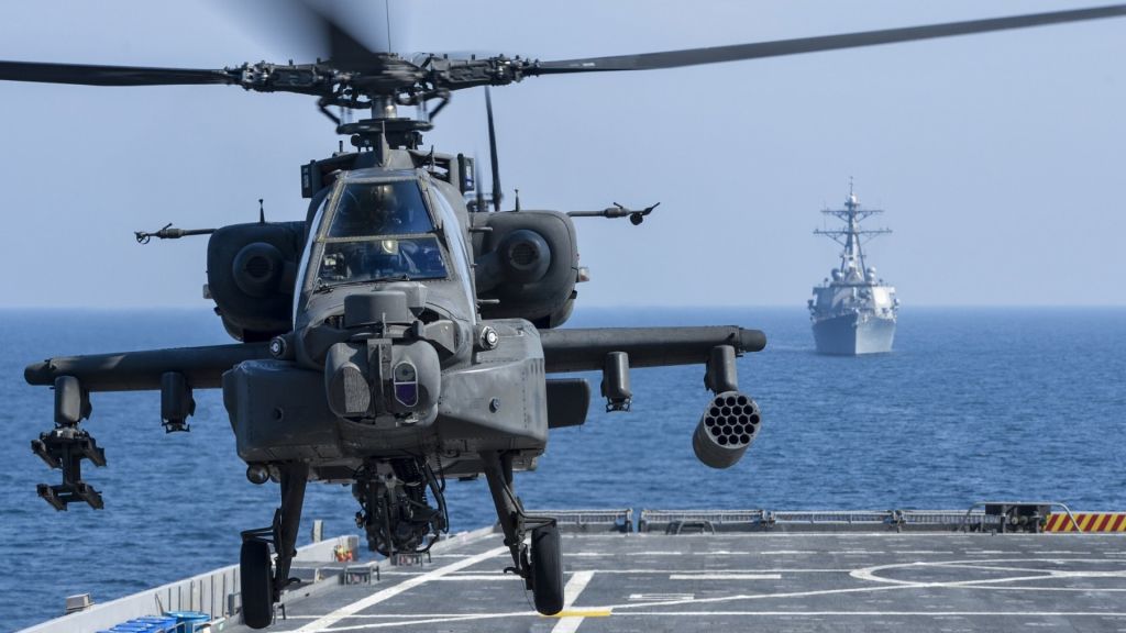 Apache Ah-64, Ударный Вертолет, Армия Сша, Сша. Воздушные Силы, HD