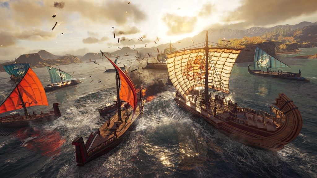 Assassins Creed Odyssey, Gamescom 2018, Скриншот, HD, 2K, 4K