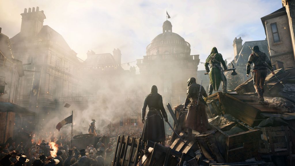 Assassin’s Creed: Единство, Игра, Стелс-Экшн, Город, Скриншот, Геймплей, Обзор, Ps4, Xbox One, Пк, HD, 2K, 4K