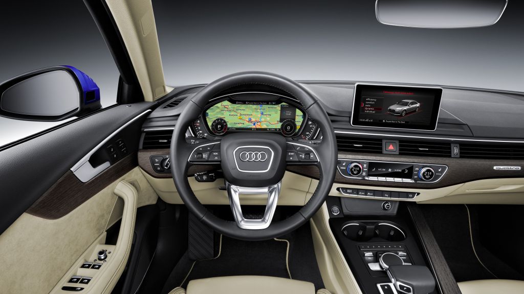 Audi-A4, Франкфурт 2015, HD, 2K, 4K