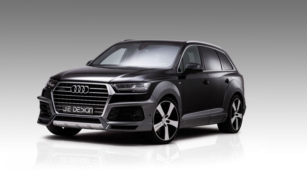 Audi Q7 Je Design, S-Line, Черный, HD, 2K, 4K