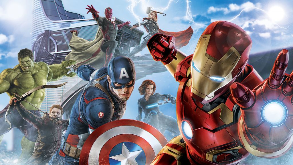 Мстители: Эра Альтрона, Железный Человек, Капитан Америка, Халк, Черная Вдова, Ястребиный Глаз, Тор, Вижен, HD, 2K, 4K, 5K