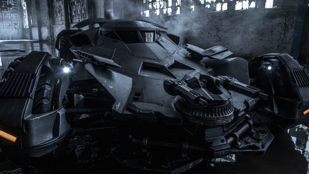 Бэтмен Против Супермена: На Заре Справедливости, Лучшие Фильмы 2015, Фильм, Бэтмобиль, HD, 2K, 4K
