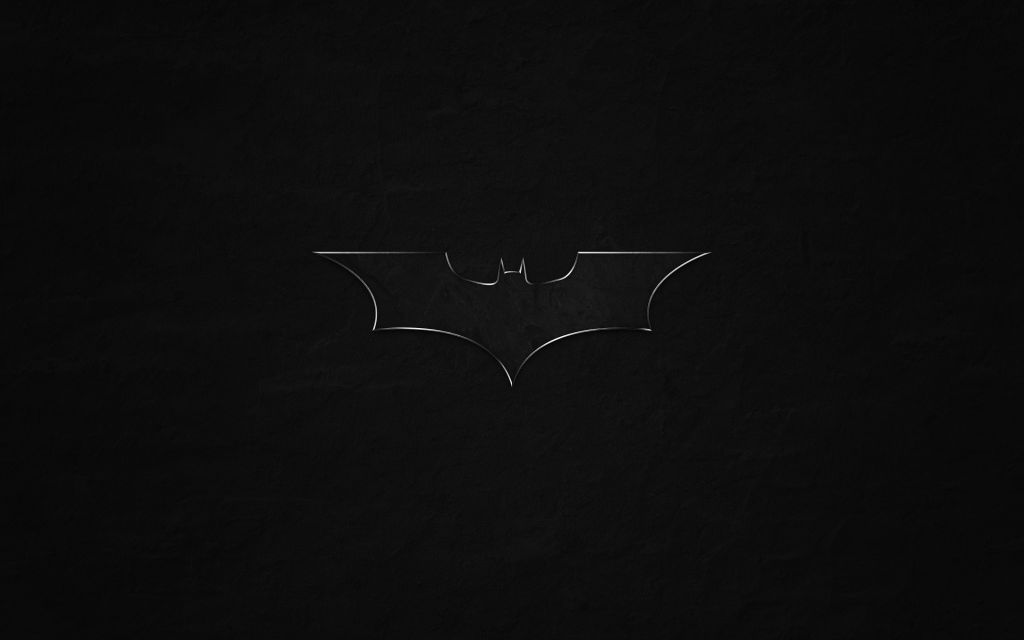 Бэтмен, Логотип, Минимальный, Темный Фон, HD, 2K