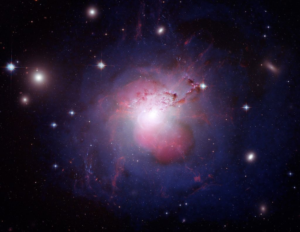 Галактика Бегемот, Ngc 1275, Персей А, Космический Телескоп Хаббл, Наса, HD, 2K, 4K