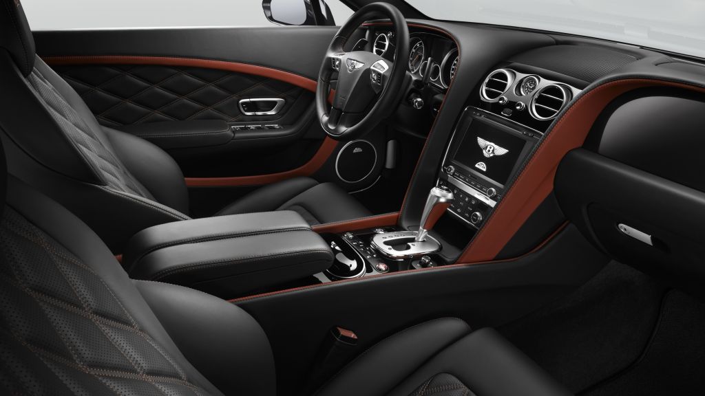 Bentley Continental Gt Speed, Купе, Люкс, Интерьер, HD, 2K, 4K