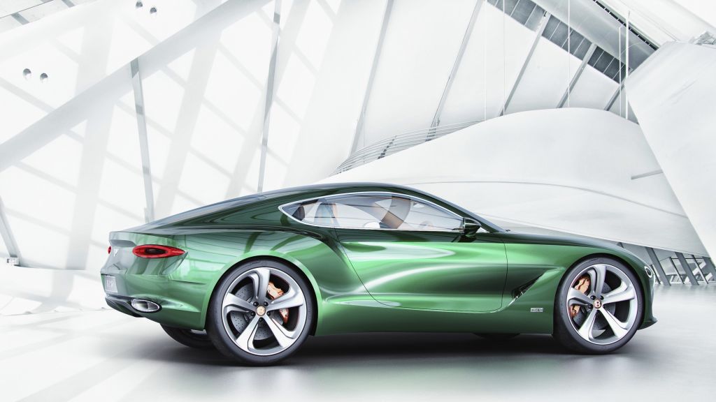 Bentley Exp 10, Speed 6, Роскошный Автомобиль, Купе, Гибрид, Зеленый, HD, 2K, 4K