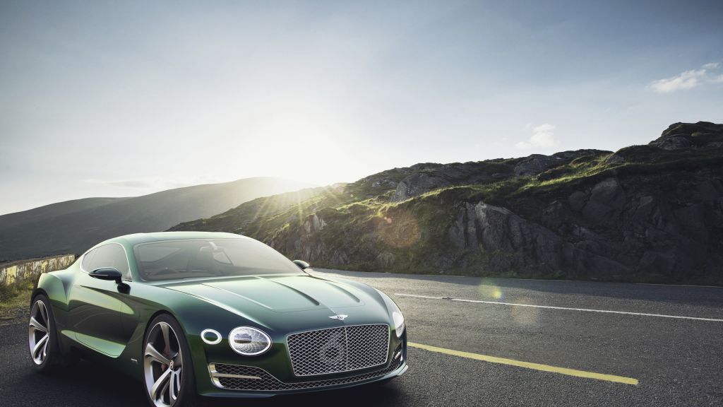 Bentley Exp12 Speed ​​6E, Зеленый, HD, 2K, 4K