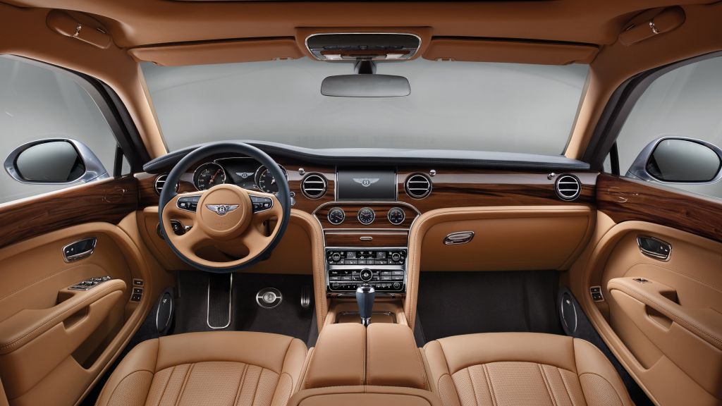 Bentley Mulsanne, Женевский Автосалон 2016, Интерьер, HD, 2K, 4K