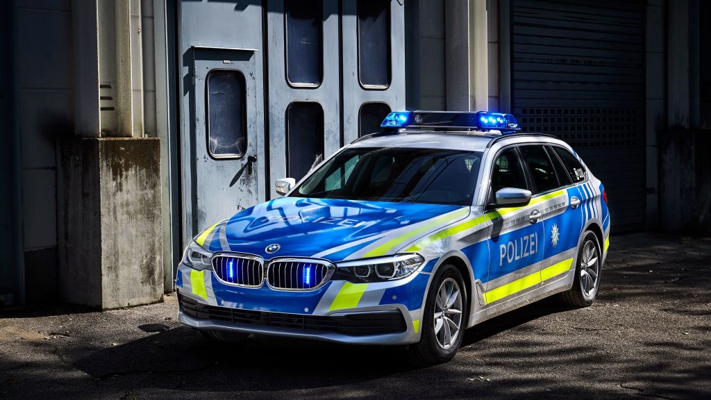 Bmw 530D Xdrive, Полиция, Автомобили 2017, HD, 2K, 4K