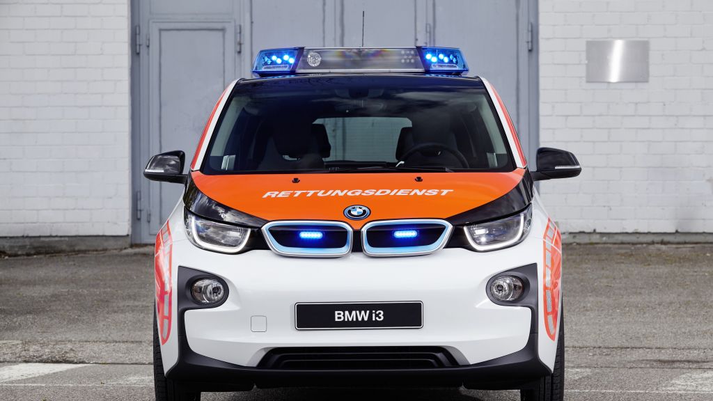 Bmw I3, Электромобили, Rettmobil 2016, Машина Безопасности, HD, 2K, 4K