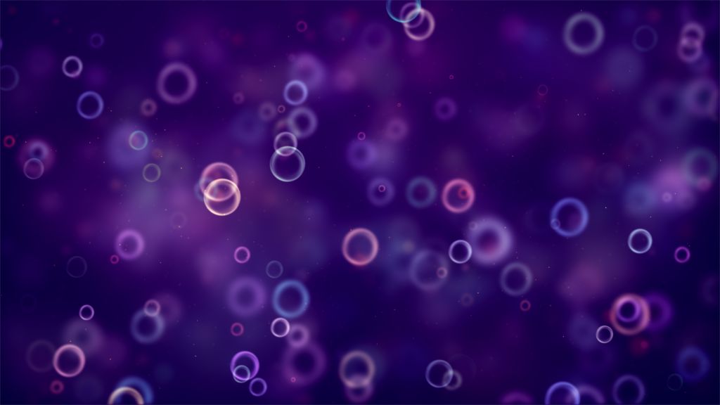 Пузыри, Бок, Фиолетовый, HD, 2K, 4K