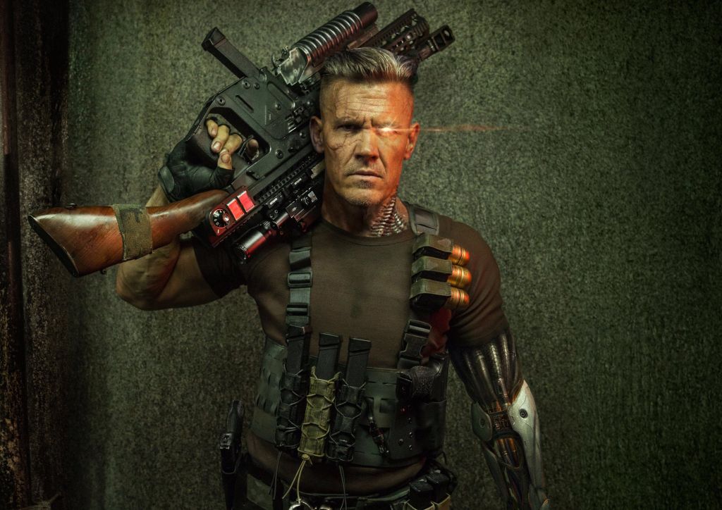 Кабель, Deadpool 2, Джош Бролин, 2018, HD, 2K