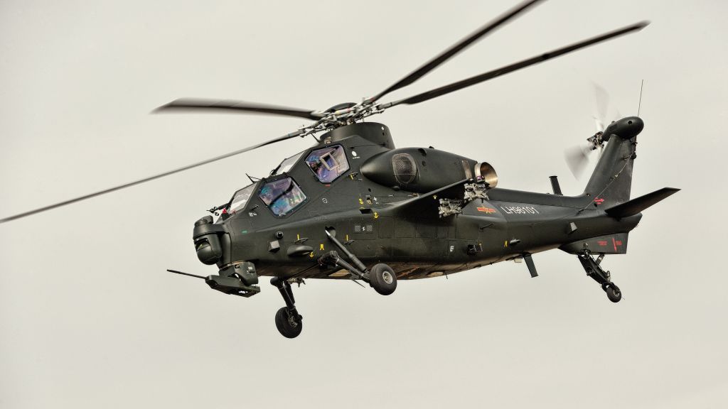 Caic Z-10, Ударный Вертолет, Ввс Китая, HD, 2K, 4K