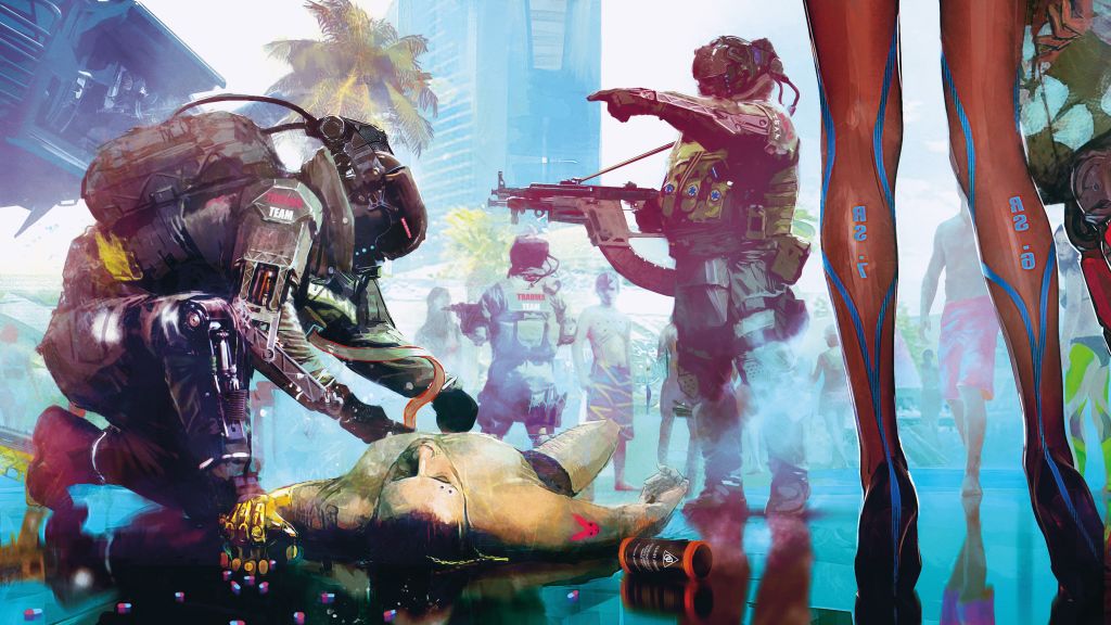 Cyberpunk 2077, E3 2018, Произведение Искусства, 12K, HD, 2K, 4K, 5K, 8K