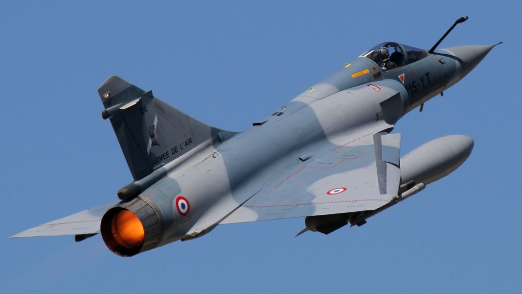 Dassault Mirage 2000, Истребитель, Ввс Франции, HD, 2K, 4K