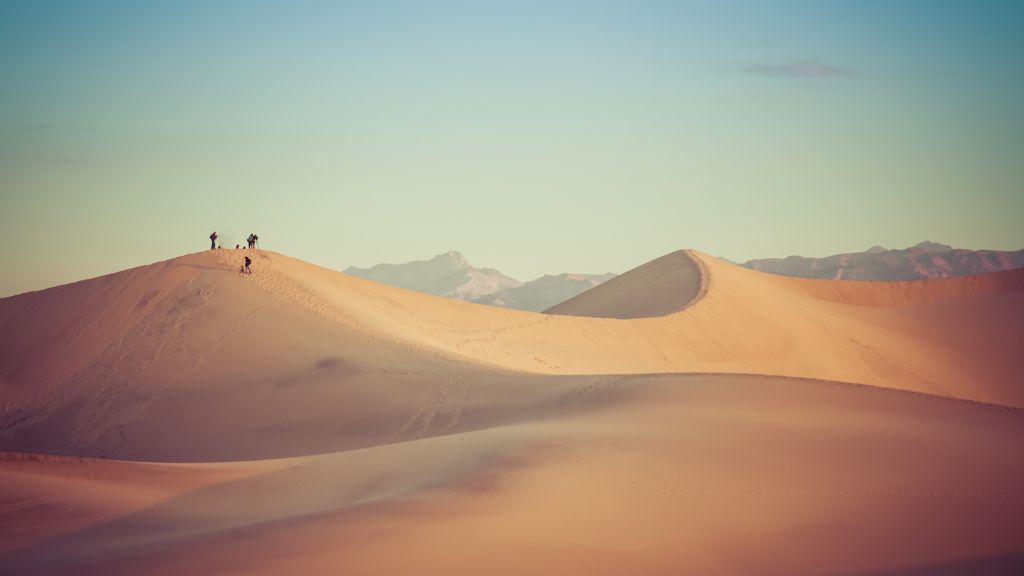 Пустыня, Песок, Небо, HD, 2K, 4K, 5K
