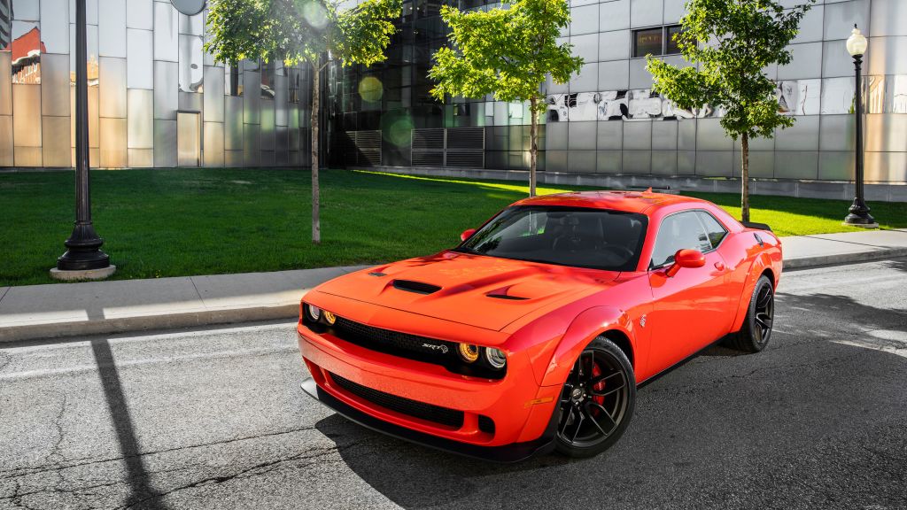 Dodge Challenger Srt Hellcat Widebody, 2018, HD, 2K