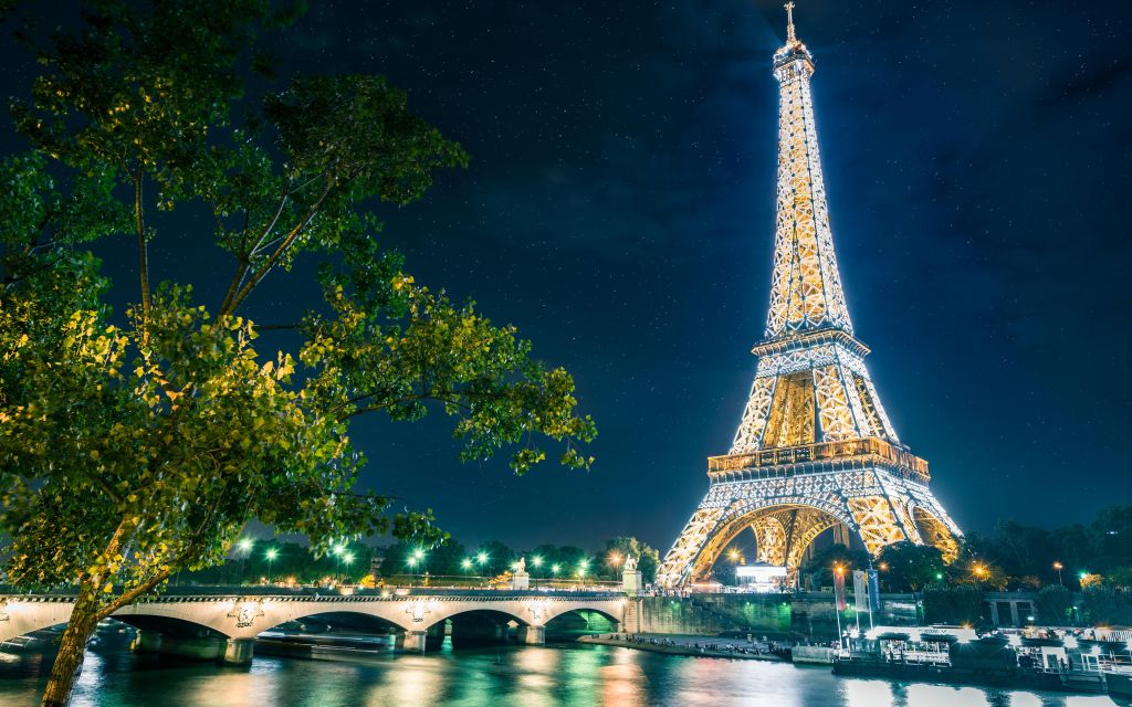 Эйфелева Башня, Париж, HD, 2K, 4K, 5K