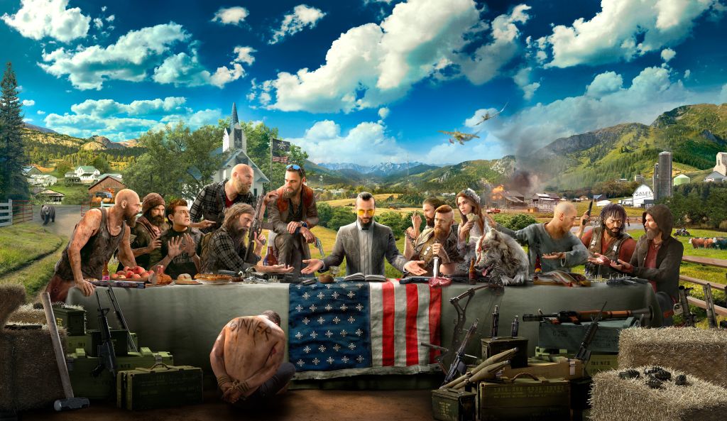 Far Cry 5, Key Art, 4К, 8К, HD, 2K, 4K, 5K