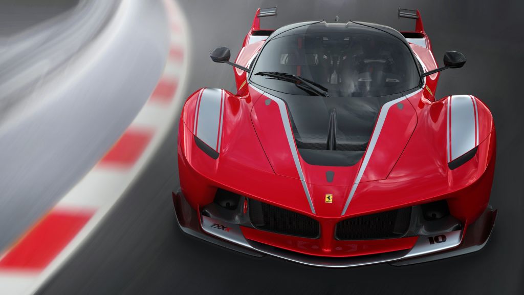 Ferrari Fxx K, Суперкар, Скорость, Красный Цвет, HD, 2K, 4K