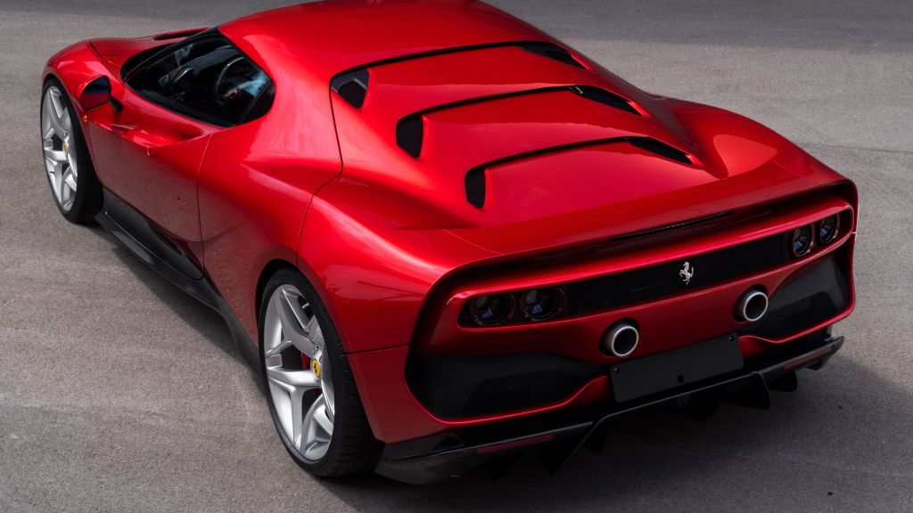 Ferrari Sp38, 2018 Автомобили, Роскошные Автомобили, HD, 2K, 4K, 5K