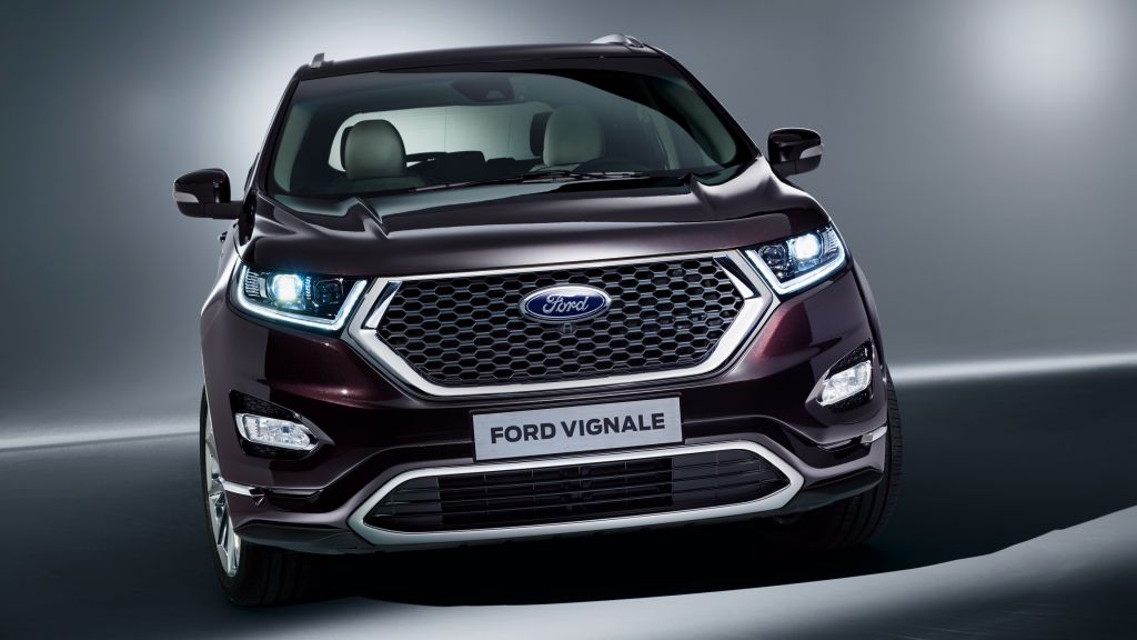 Ford Vignale Edge, Женевский Автосалон 2016, Кроссовер, HD, 2K, 4K