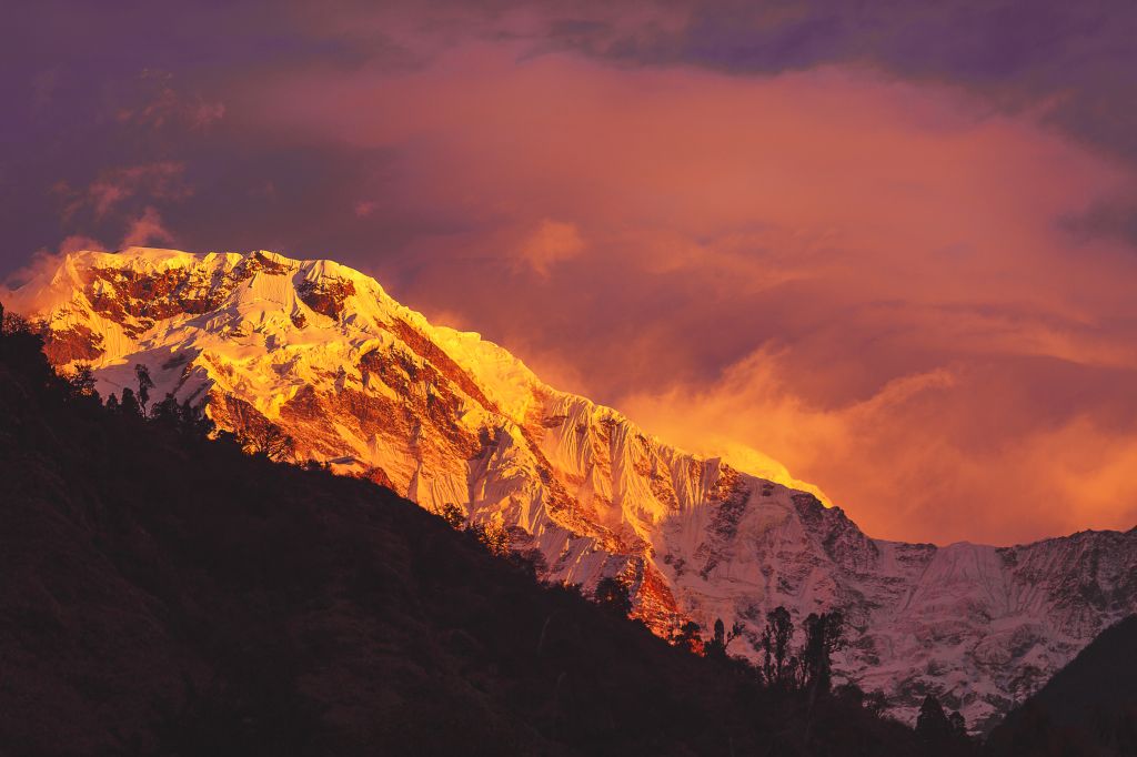 Гималаи, Горы, Непал, HD, 2K