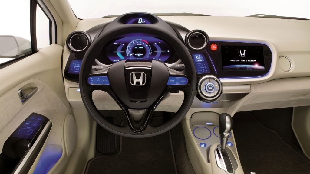 Honda Insight Concept, Интерьер, HD, 2K, 4K
