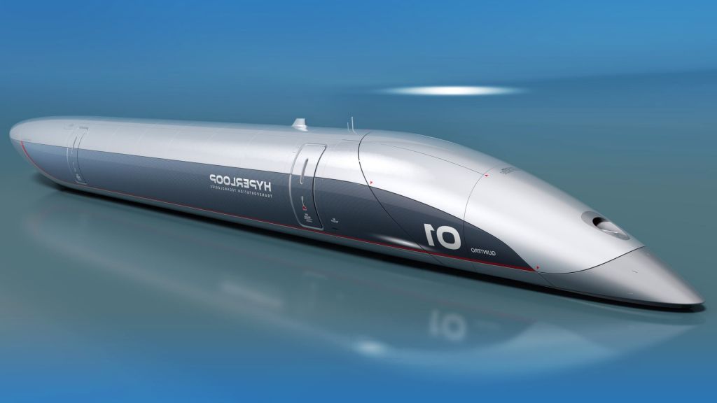 Капсула Hyperloop, HD, 2K