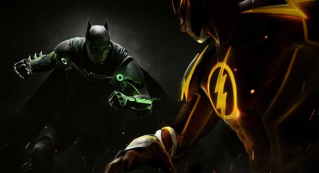 Несправедливость 2, Бэтмен, 2017 Игры, Flash, Ps4, Xbox, HD, 2K, 4K