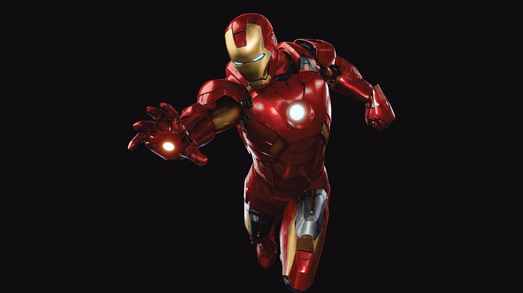 Железный Человек, Marvel Comics, Супергерои, HD, 2K