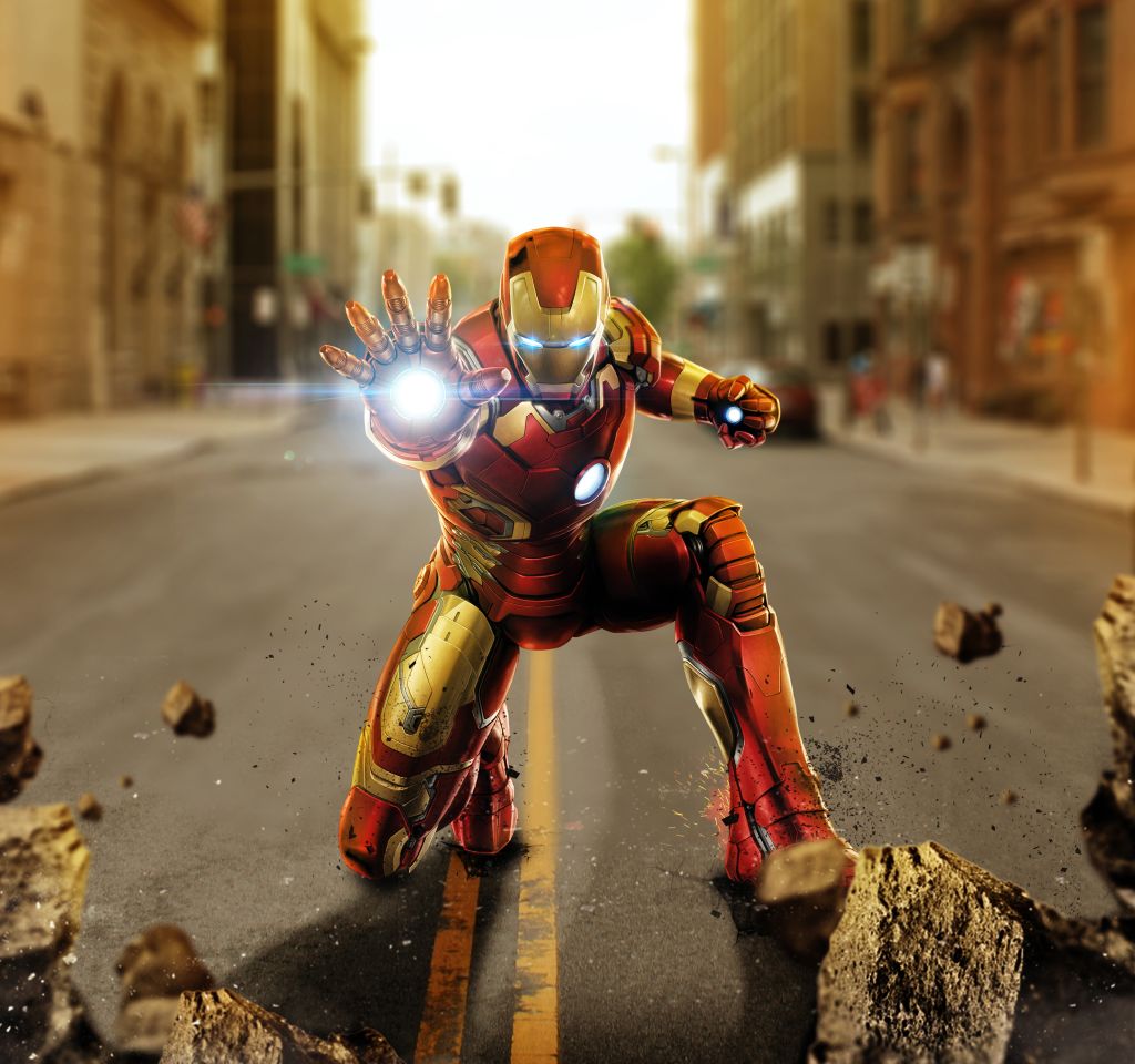 Железный Человек, Мстители, HD, 2K, 4K